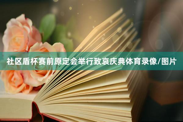 社区盾杯赛前原定会举行致哀庆典体育录像/图片