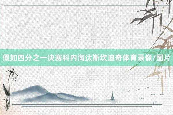 假如四分之一决赛科内淘汰斯坎迪奇体育录像/图片