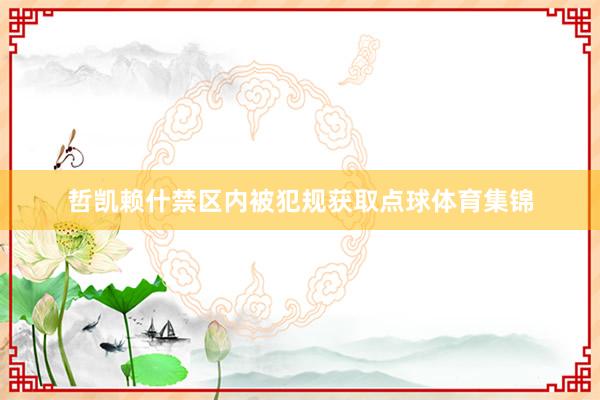 哲凯赖什禁区内被犯规获取点球体育集锦