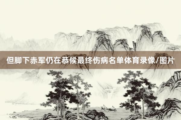 但脚下赤军仍在恭候最终伤病名单体育录像/图片