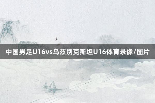 中国男足U16vs乌兹别克斯坦U16体育录像/图片